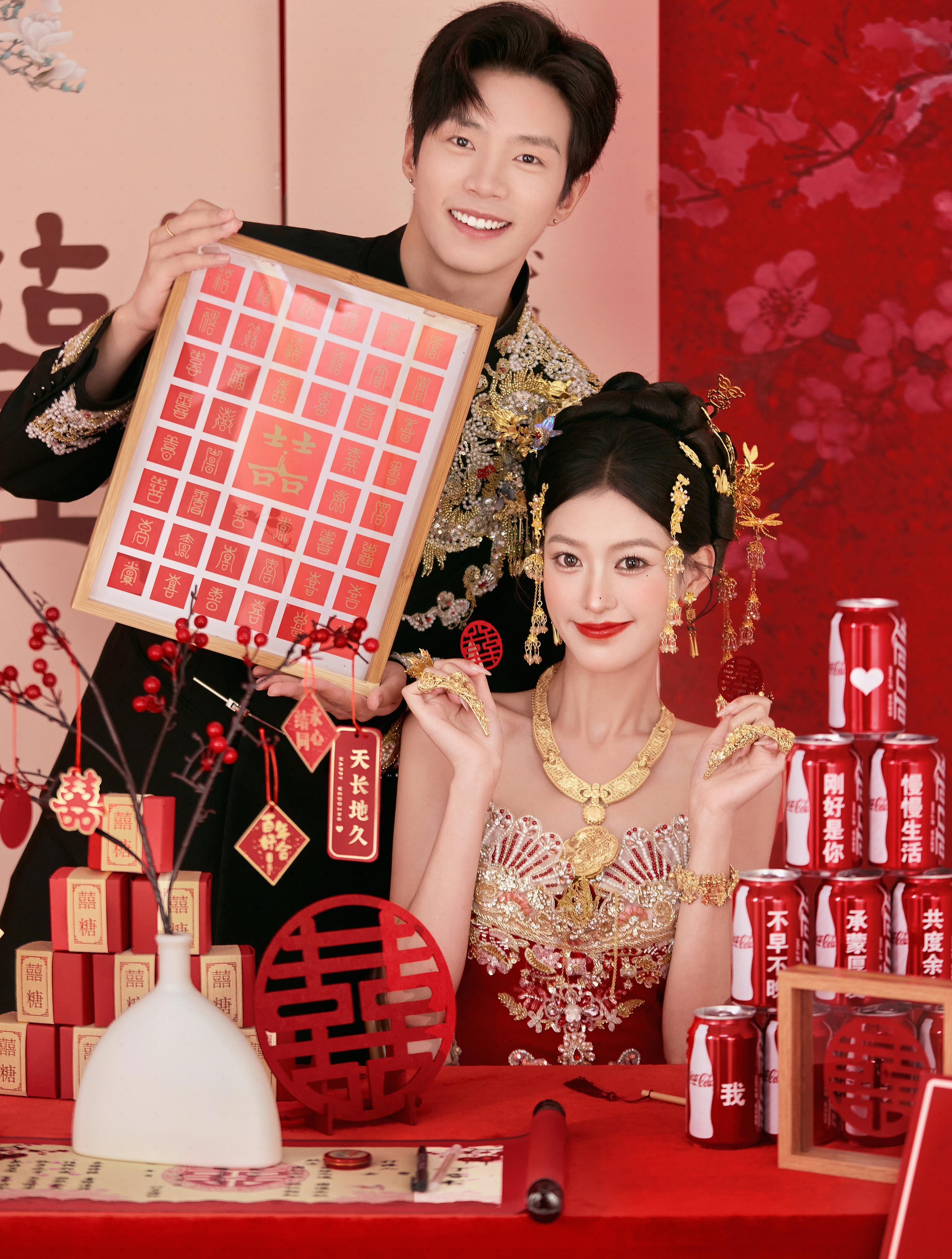 订婚照拍摄