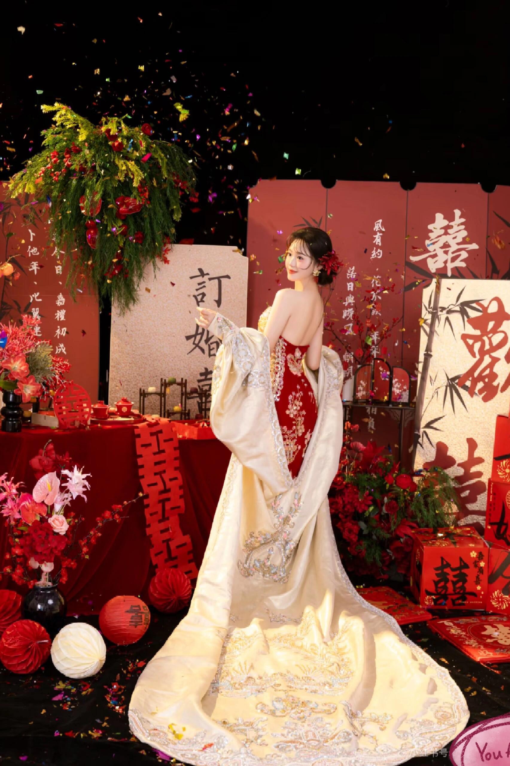 订婚照拍摄