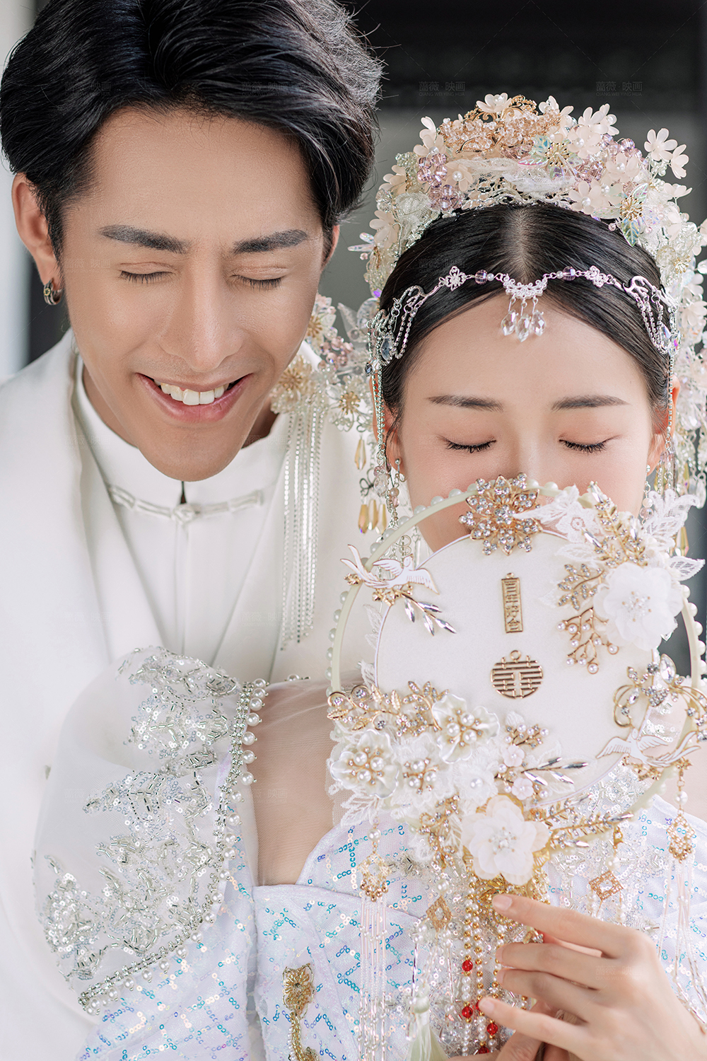 翠湖里新中式苏式复古园林婚纱照