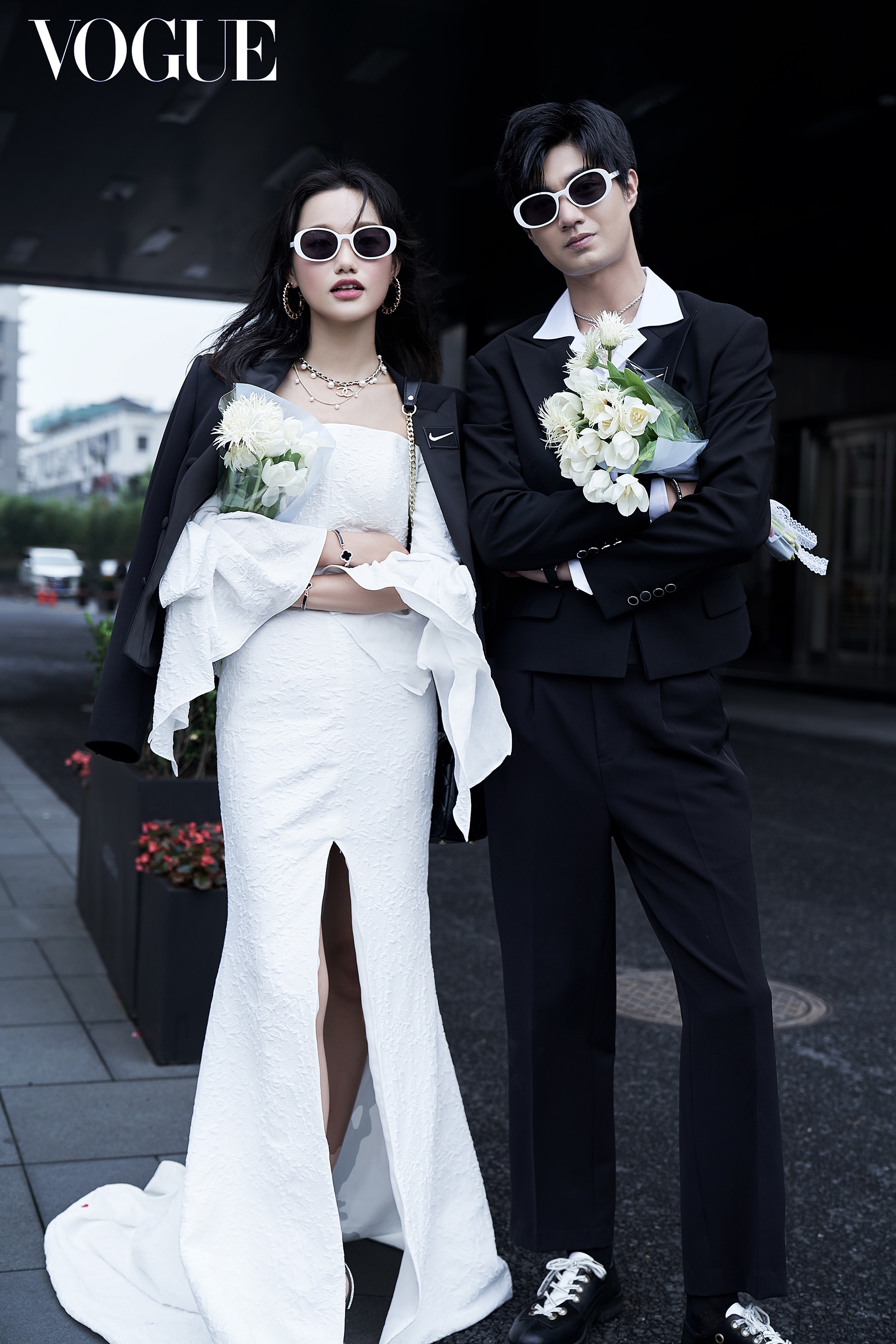 都市时尚街拍婚纱照