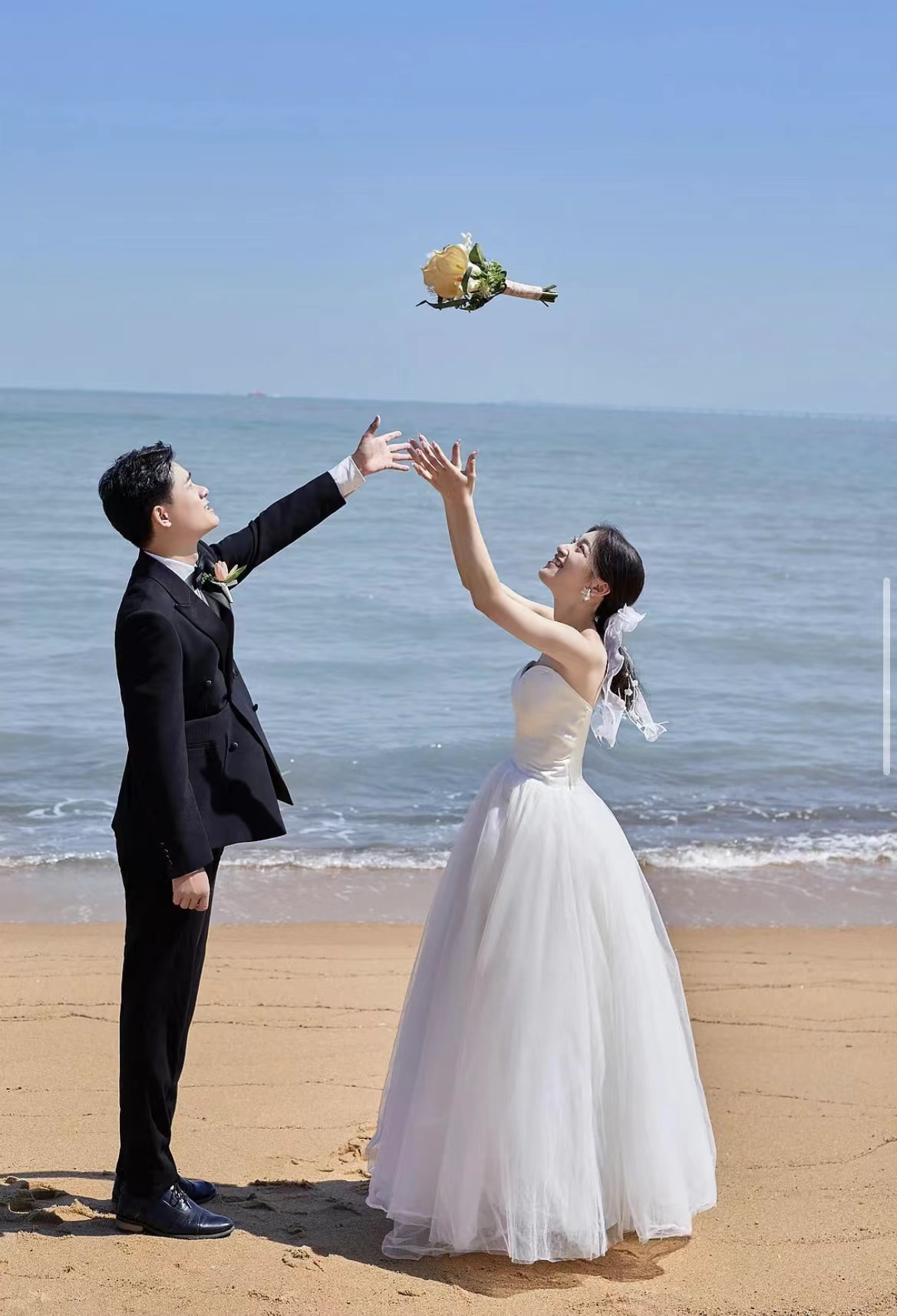 灯塔海景婚纱照