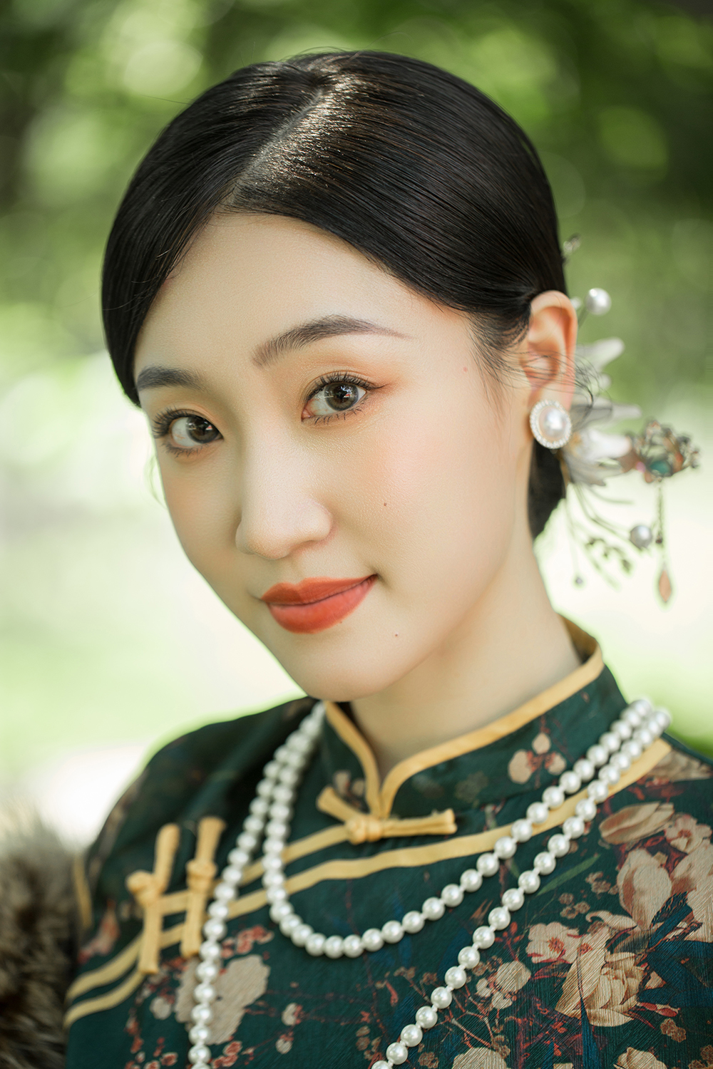 苏式园林民国复古婚纱照