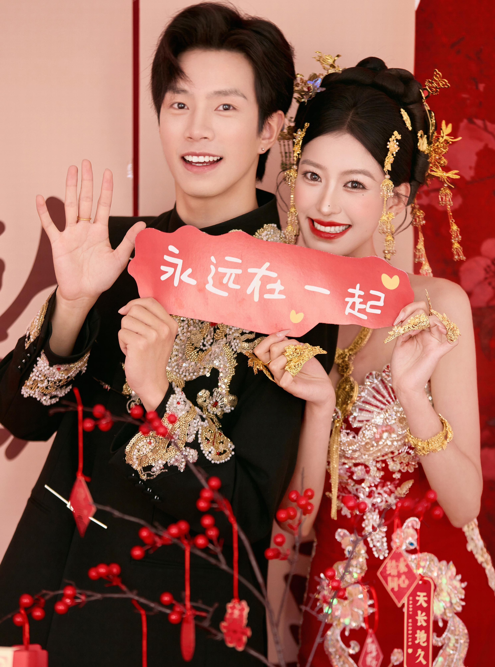 订婚照拍摄