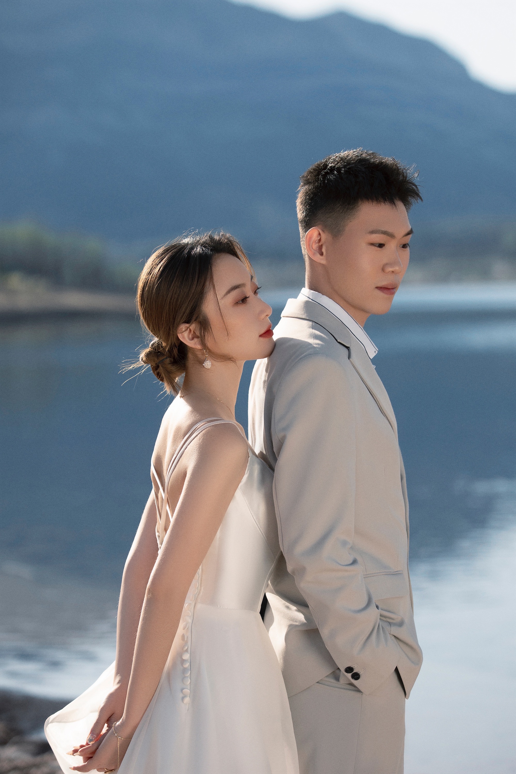 海景婚纱照