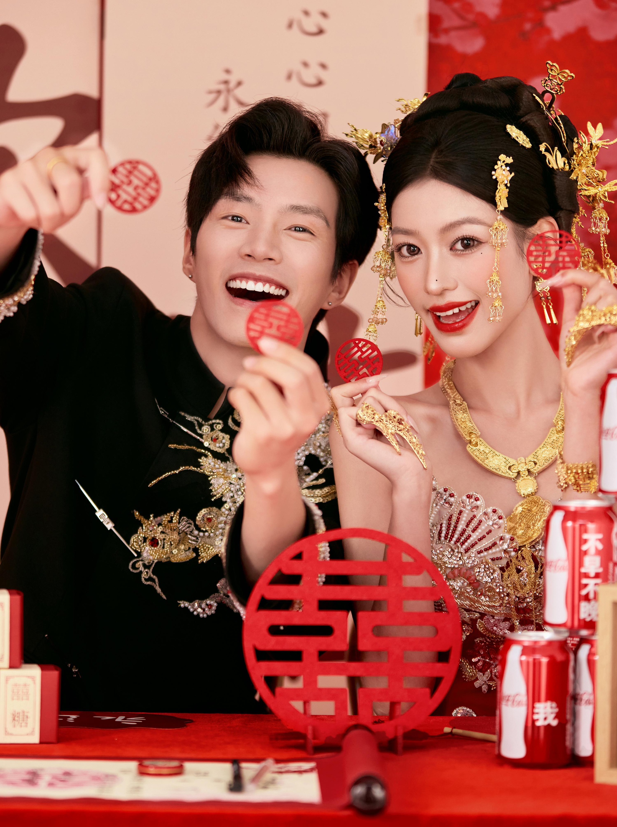 订婚照拍摄