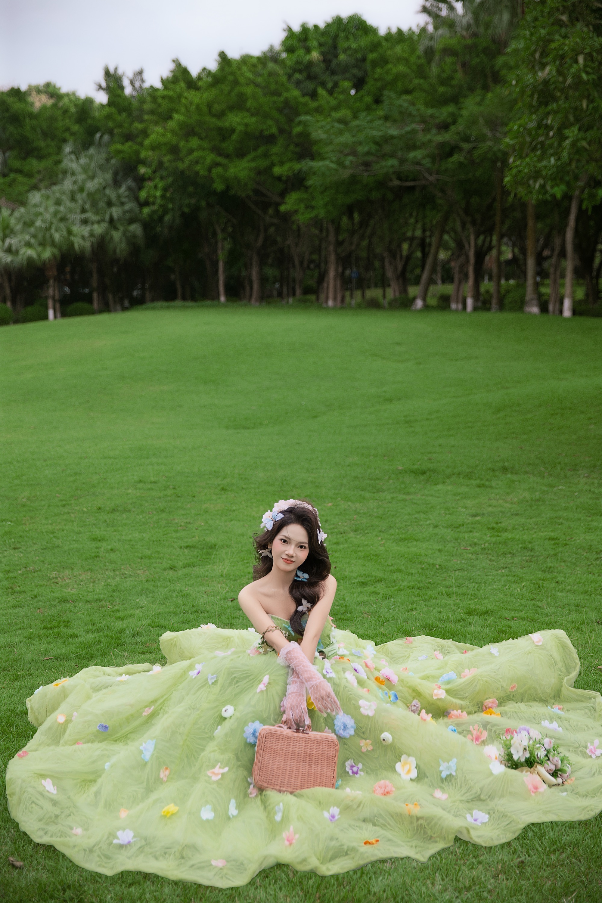 后环草坪婚纱照