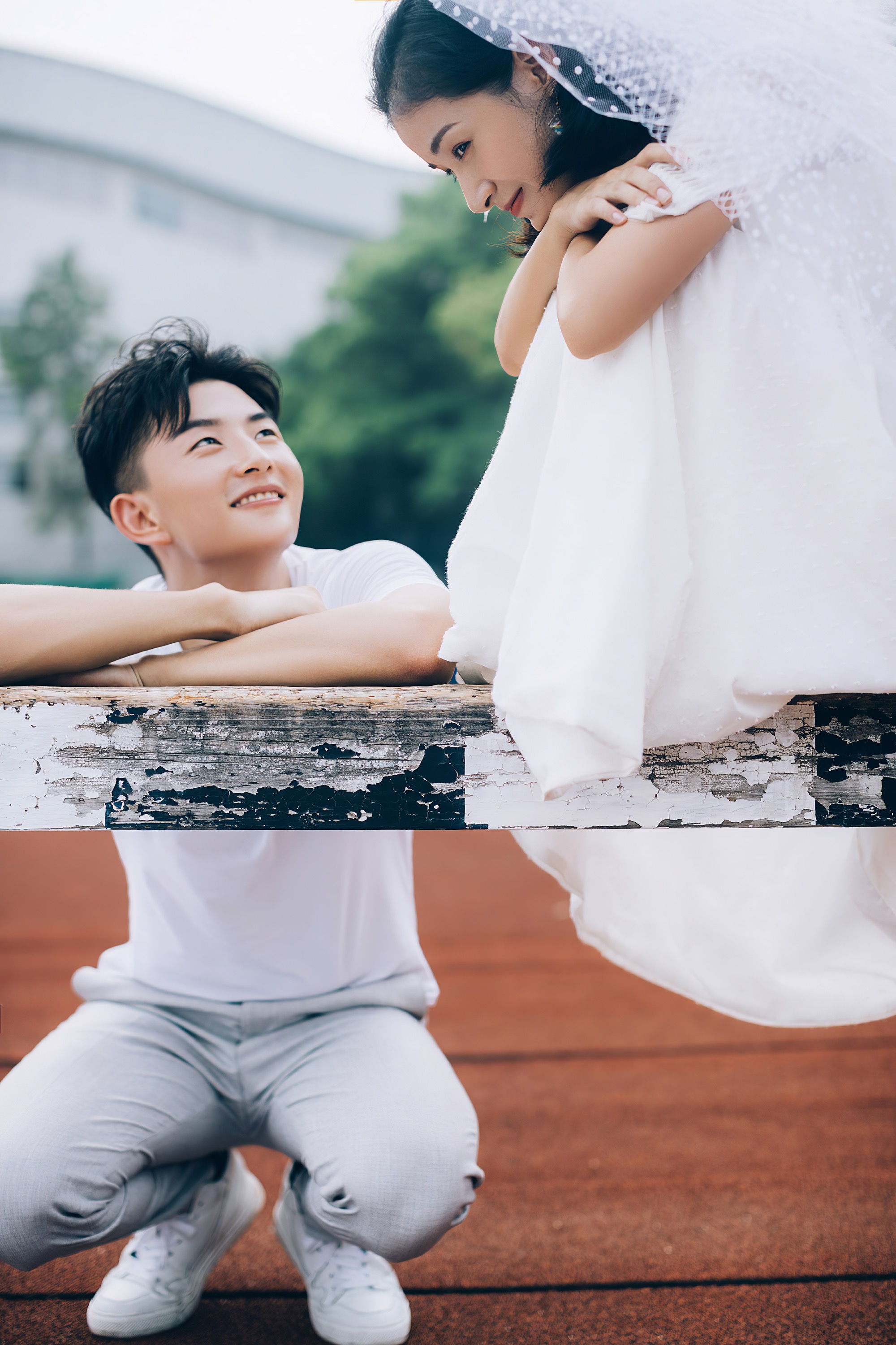 校园风学院风婚纱照