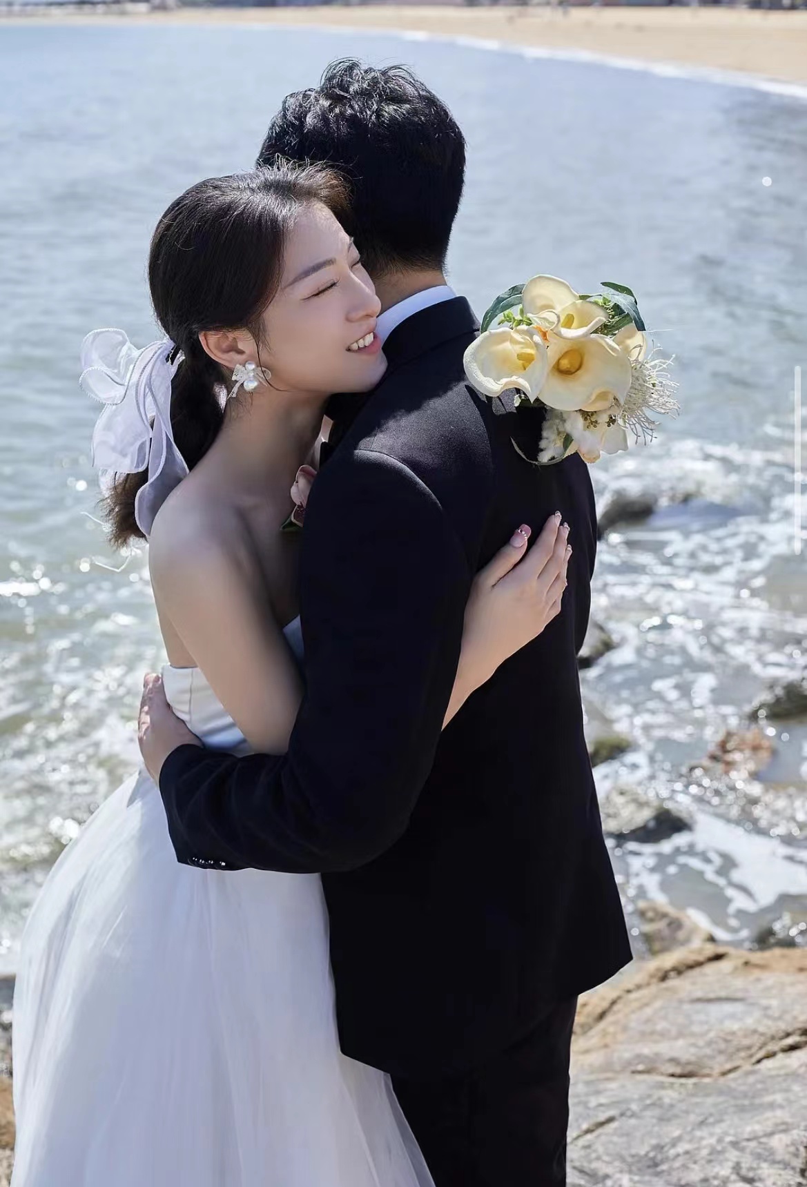 灯塔海景婚纱照