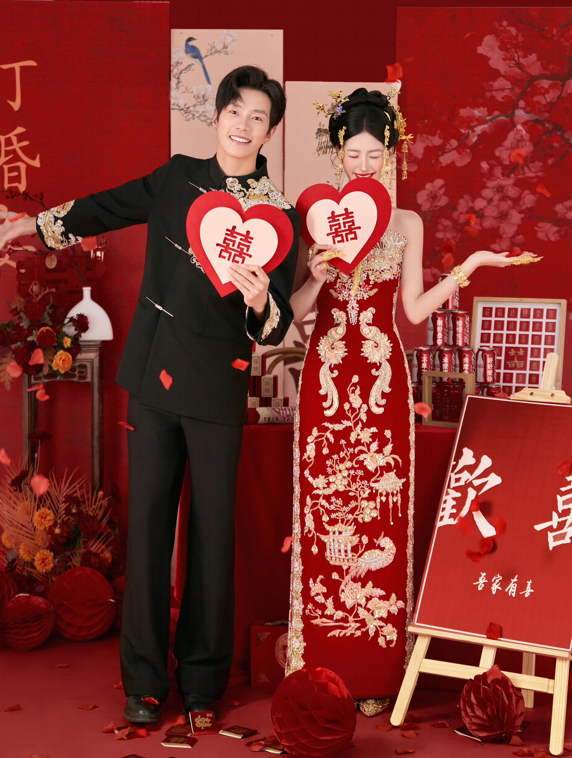 订婚照拍摄