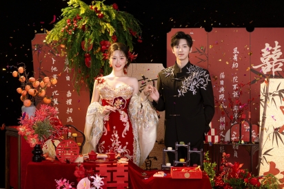 订婚照拍摄